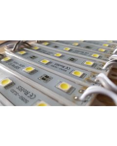 ไฟ LED โมดูล แบบกันน้ำ LED Module 12V 5050 3 SMD Waterproof Light Strip สำหรับทำป้ายโฆษณา ป้ายกล่องไฟ ป้ายอักษรโลหะ LE0001